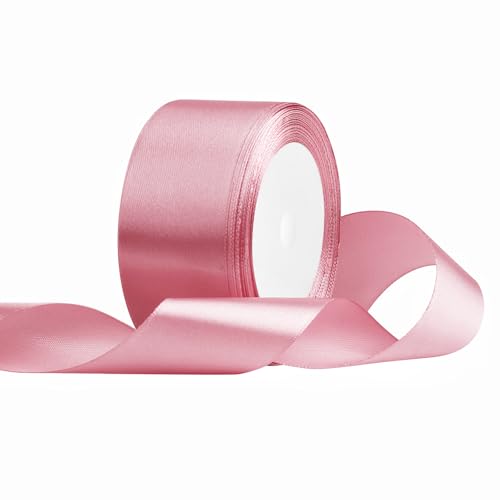 Satinband 40mm Breit Roségold,22 Meters Geschenkband Schleifenband Stoffband für Hochzeitsdekoration, Geschenkverpackung, Basteln, Party Deko Satinband 40mm Breit Roségold,22 Meters Geschenkband Schleifenband Stoffband für Hochzeitsdekoration, Geschenkverpackung, Basteln, Party Deko von OUTPGAGA