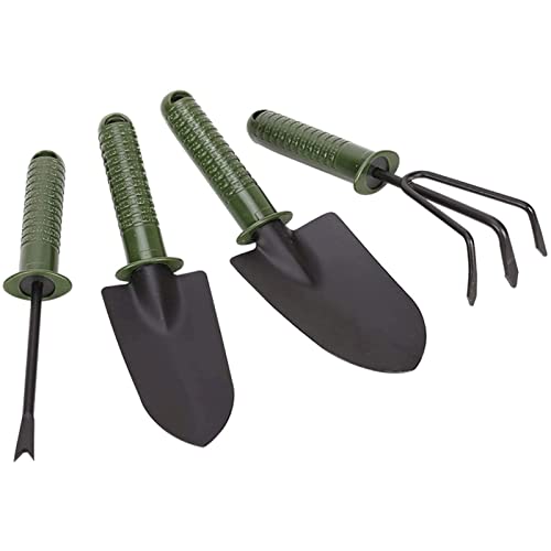 OUUOYSD Gartengeräte, Gartenkelle, 4-teiliges Garten-Handset, Gartenzubehör, Garten-Handwerkzeug, Garten-Handwerkzeuge for den Außenbereich, Gartengeschenke for Frauen und Männer OUUOYSD Gartengeräte, Gartenkelle, 4-teiliges Garten-Handset, Gartenzubehör, Garten-Handwerkzeug, Garten-Handwerkzeuge for den Außenbereich, Gartengeschenke for Frauen und Männer von OUUOYSD