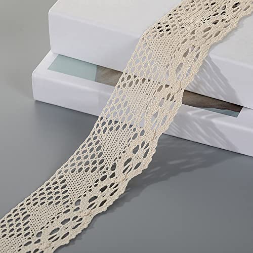 OUUOYSD dekoratives Spitzenband, Vintage-Spitzenbesatz, Spitzenband, dekoratives Spitzenband OUUOYSD dekoratives Spitzenband, Vintage-Spitzenbesatz, Spitzenband, dekoratives Spitzenband von OUUOYSD