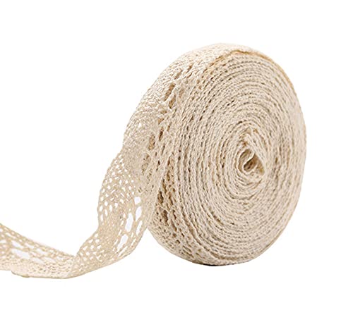 OUUOYSD dekoratives Spitzenband, Vintage-Spitzenbesatz, dekoratives Spitzenband, Vintage-Spitzenband(Style E (2 cm)) von OUUOYSD