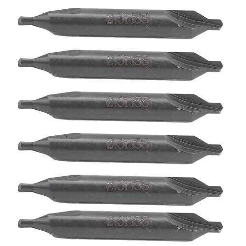 10pcs Center Drill -Set Hohe Härte für Workshops, 2,5 Mm Countersink Drehmasch 10pcs Center Drill -Set Hohe Härte für Workshops, 2,5 Mm Countersink Drehmasch von OVAQUIXI