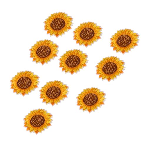 20pcs Sonnenblumenmuster auf Eisen auf Bestickten Patch DIY -Kleidung Applikation für Textilienschals Schuhe Nähen 20pcs Sonnenblumenmuster auf Eisen auf Bestickten Patch DIY -Kleidung Applikation für Textilienschals Schuhe Nähen von OVAQUIXI
