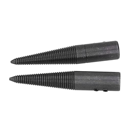 Gewinde -Stahl -Taper Spindeladapter für Bankschleifer, Leicht auf Puffer und Mahlen, 6pcs Installiert Gewinde -Stahl -Taper Spindeladapter für Bankschleifer, Leicht auf Puffer und Mahlen, 6pcs Installiert von OVAQUIXI