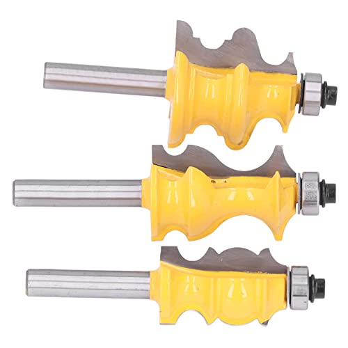 Hochwertiges Schweiß -Architektur -Router Bit Stall Qualität für Synthetische Materialien 3pcs 8mm Schaft Hochwertiges Schweiß -Architektur -Router Bit Stall Qualität für Synthetische Materialien 3pcs 8mm Schaft von OVAQUIXI