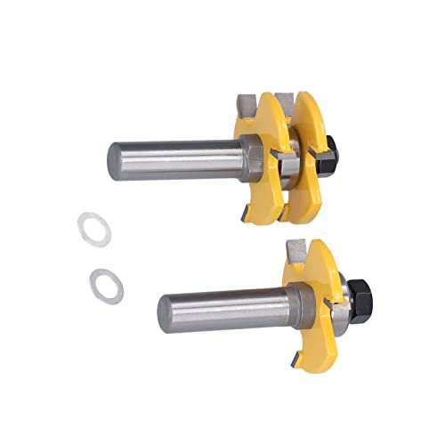 Holzbearbeitung T Typ Router Bit Set Effizient (1/2 Zoll Ballventil) von OVAQUIXI