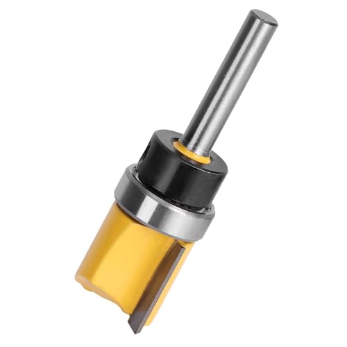 Holzbearbeitungsschneider Flush Trim Router Bit Gerade Trimmbräuchwerkzeug mit Kugelkopfgriff für Einfache Holzschlitz- und Trimmanwendungen Holzbearbeitungsschneider Flush Trim Router Bit Gerade Trimmbräuchwerkzeug mit Kugelkopfgriff für Einfache Holzschlitz- und Trimmanwendungen von OVAQUIXI