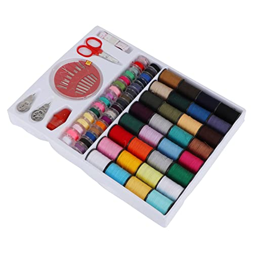 Langlebige Handmaschinennähungsgewinde für Nähprojekte Zum Herstellen von Multi -Farben -Kombination, Geeignet für Handmaschinen, 64pcs Set Anwendbare Szene: Fadenzeichenfolge Langlebige Handmaschinennähungsgewinde für Nähprojekte Zum Herstellen von Multi -Farben -Kombination, Geeignet für Handmaschinen, 64pcs Set Anwendbare Szene: Fadenzeichenfolge von OVAQUIXI