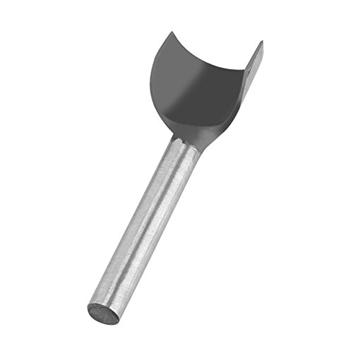 Lederhandwerkswerkzeuge Halber Runder Punsch für Brieftaschen - Haltbarer Stahlschneider Punch für Home Ledernähung, für Kartenhüllen und Handtaschen Anwendbar (30 mm) von OVAQUIXI