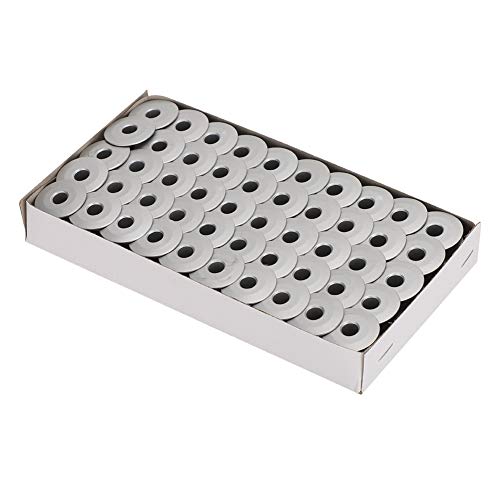 OVAQUIXI 100pcs Aluminium -Spulen für Flat Car Stickery Machine, Langlebige Nähwächter, Einfach zu Bedienen für Nähtechnologie -Enthusiasten (272152A Steigung) von OVAQUIXI