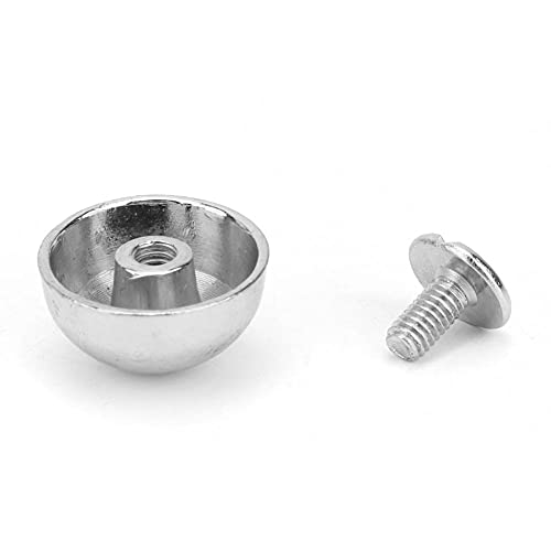 OVAQUIXI 20pcs Bunte Bag Nietsflecken (Silber 15 mm runde Pilzschraube) von OVAQUIXI