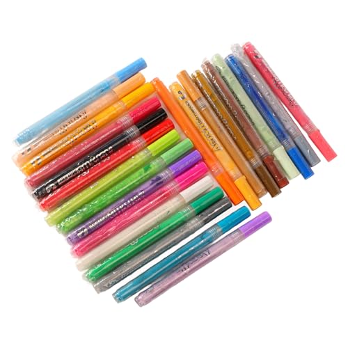 OVAQUIXI 24 Farben Acrylstifte Lebendige Farben Permanent Wasserdichte Marker für DIY -Handwerksprojekte OVAQUIXI 24 Farben Acrylstifte Lebendige Farben Permanent Wasserdichte Marker für DIY -Handwerksprojekte von OVAQUIXI