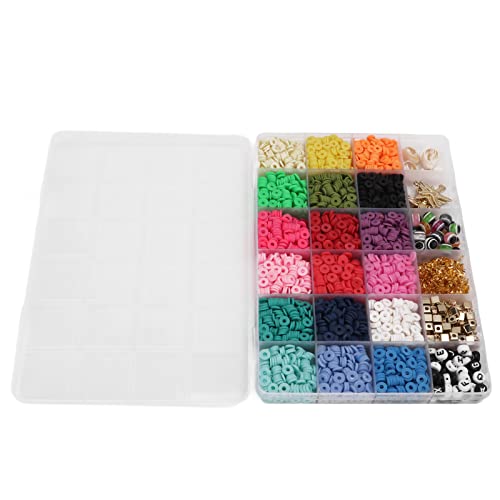 OVAQUIXI 3909 PCs Polymertonperlen 18 Farben Alphabet Verschluss Armband Craft Kit Zur Entspannung und Farberkennung Kunststoffmaterial OVAQUIXI 3909 PCs Polymertonperlen 18 Farben Alphabet Verschluss Armband Craft Kit Zur Entspannung und Farberkennung Kunststoffmaterial von OVAQUIXI