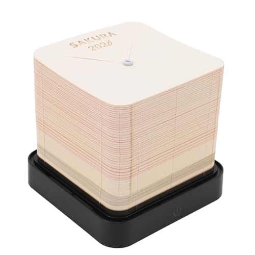 OVAQUIXI 3D -Memo -Pad mit Baumhäusern, 2026 Wöchentliche Kalender- und Erdkalender -Memo, Rosa, Weihnachtsjubiläen für Weihnachten (PINK) von OVAQUIXI