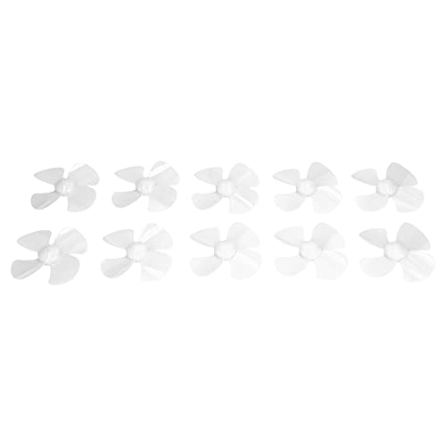 OVAQUIXI 4 -Blatt -Plastikzubehör von 4 Hallen mit 40 Mm 60 Mm mit 2 Löchern, Packung mit 10 Kompakten Spielzeugbooten, Hohe Härte Bauchmuskeln (Transparent) von OVAQUIXI