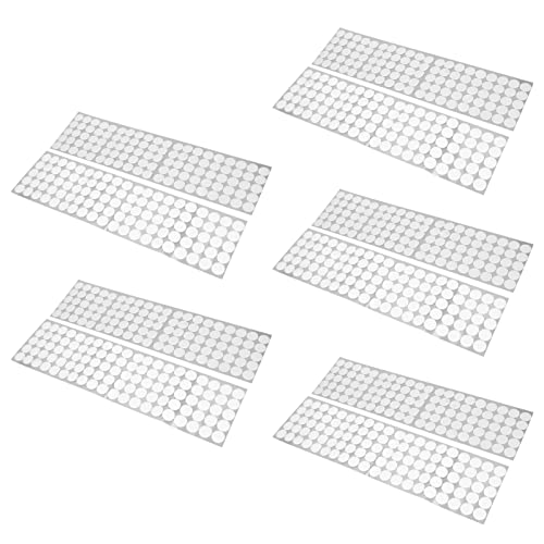OVAQUIXI 500 Paare Weiße Punktbänder, Starke Klebstoff Selbstklebende Punkte für das Handwerk, Ideal für Heim- und Schulprojekte, Langlebiges Nylonmaterial OVAQUIXI 500 Paare Weiße Punktbänder, Starke Klebstoff Selbstklebende Punkte für das Handwerk, Ideal für Heim- und Schulprojekte, Langlebiges Nylonmaterial von OVAQUIXI