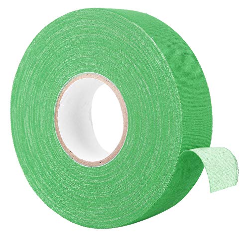 OVAQUIXI Antiskid -Hockey -Stickbänder Schweißabsorption Weastant für Hockey Badminton Pole Stick Polyester Baumwollblau 1,0 X 984,3 Zoll (Gras-Grün) von OVAQUIXI