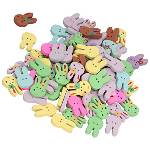 OVAQUIXI Bunny Button Set 100pcs - Vivid Painted Animal Button für DIY -Produktion und Stricken Geeignet für Kinderhemden, Scrapbook Accessoires OVAQUIXI Bunny Button Set 100pcs - Vivid Painted Animal Button für DIY -Produktion und Stricken Geeignet für Kinderhemden, Scrapbook Accessoires von OVAQUIXI