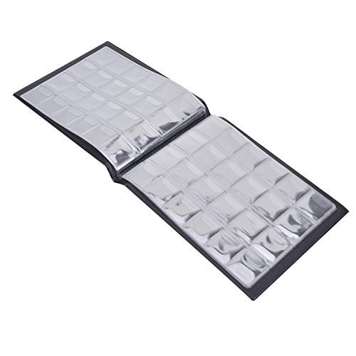 OVAQUIXI Collection Book Professionelles 10-seitiges Pluginalbum für 240pcs, Langzeitlager für Sammler, Rot/Blau für Enthusiasten (Rot) von OVAQUIXI