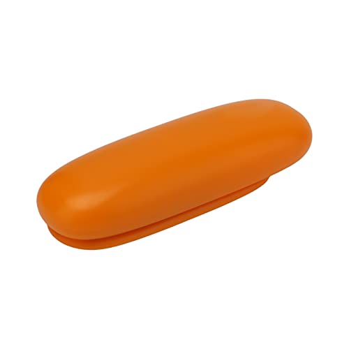 OVAQUIXI Compact Mini Stapler Hebelstruktur Faltbare Tragbare Hefter für die Büroschule, Langlebiges ABS -Material (ORANGE) von OVAQUIXI