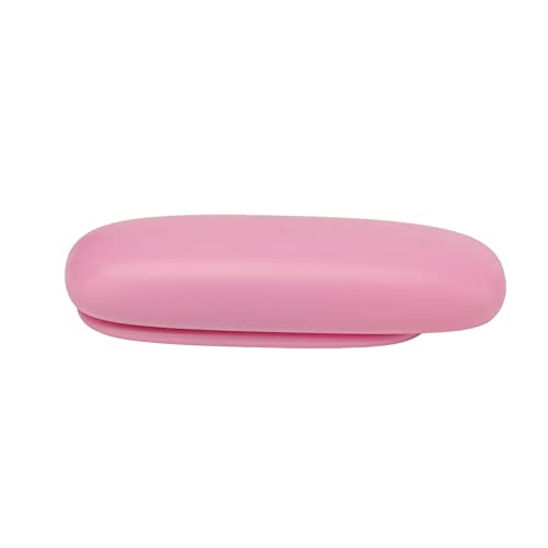 OVAQUIXI Compact Mini Stapler Hebelstruktur Faltbare Tragbare Hefter für die Büroschule, Langlebiges ABS -Material (PINK) von OVAQUIXI