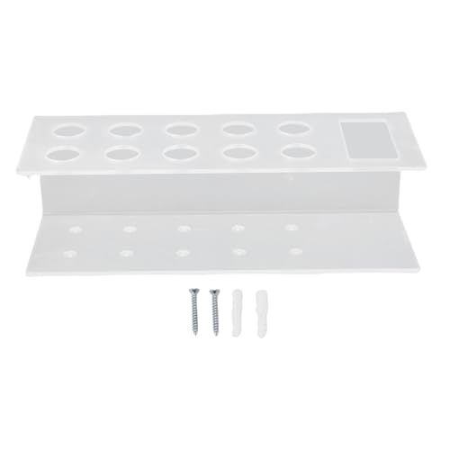 OVAQUIXI Der Haltermarkerhalter, Transparentes Acryl, Hält 10 Stifte und 1 Radiergummi, Organisieren für Schule, Büro, Zuhause, Whiteboard -Markerhalter (klar) von OVAQUIXI
