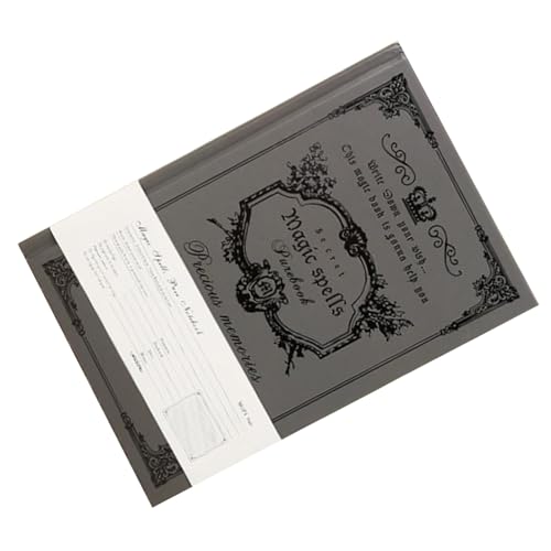 OVAQUIXI European Design Hardcover Notebook für Journaling, A5 -Größennotizbuch für Reibungsloses Schreiben Im Home School Office, Klassische Geschenkauswahl für Schüler (GREY) von OVAQUIXI