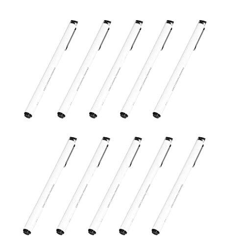 OVAQUIXI Fineliner Pens Premium Black Ink Fadeless Zum Zeichnen von Skizzendesign, 10pcs Great Artists Office Writing von OVAQUIXI