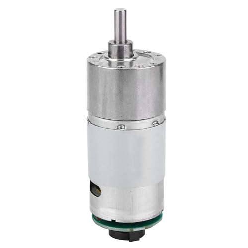 OVAQUIXI Großer Torsionsgetriebemotor mit 12 V 10~1500 U/Min Motorgeschwindigkeitsreduzierungsgeschwindigkeit für Intelligente Geräte (24 V, Geschwindigkeit 20) von OVAQUIXI