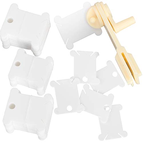 OVAQUIXI Handgefertigter Garnwickler-Kreuzstich-Fäden-Organizer-Kit für Nähliebhaber 120pcs OVAQUIXI Handgefertigter Garnwickler-Kreuzstich-Fäden-Organizer-Kit für Nähliebhaber 120pcs von OVAQUIXI