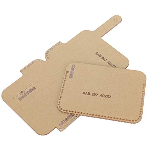 OVAQUIXI Handwerk Acrylvorlage 2pcs Clear Card Package Acrylvorlage für -Lederprojekte OVAQUIXI Handwerk Acrylvorlage 2pcs Clear Card Package Acrylvorlage für -Lederprojekte von OVAQUIXI