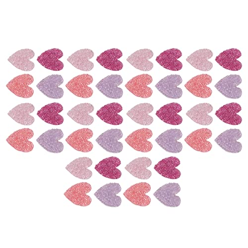OVAQUIXI Herz - -Patches Applikationen, die 40pcs Glitzer Applikationen für T Shirts Hosen, Premium Material, für die Meisten Szenen Geeignet Sind OVAQUIXI Herz - -Patches Applikationen, die 40pcs Glitzer Applikationen für T Shirts Hosen, Premium Material, für die Meisten Szenen Geeignet Sind von OVAQUIXI