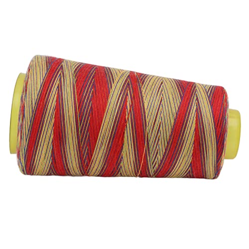 OVAQUIXI Hochfeste Polyester -Variegated Stickerfäden Reichhaltiges Leuchtende Farben für Haushaltsnähmaschinen, Großartige für Handnähprojekte, 1 X Faden für den Heimgebrauch von OVAQUIXI