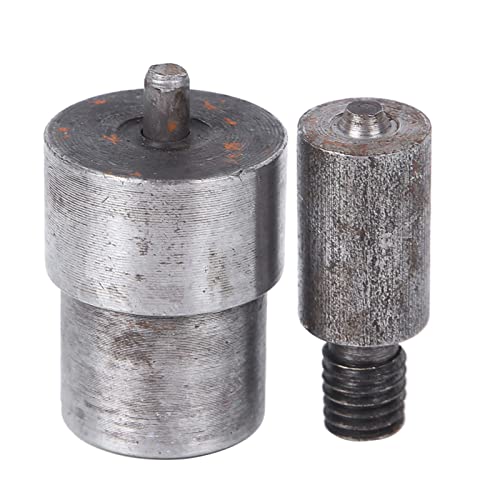 OVAQUIXI Hochhärte Hand Pressmaschinen Setzer Öten Puncher für Elektronik, Werbung, 45# Stahl, Gepäck/Gürtel, Ötenform (4,5 mm) von OVAQUIXI