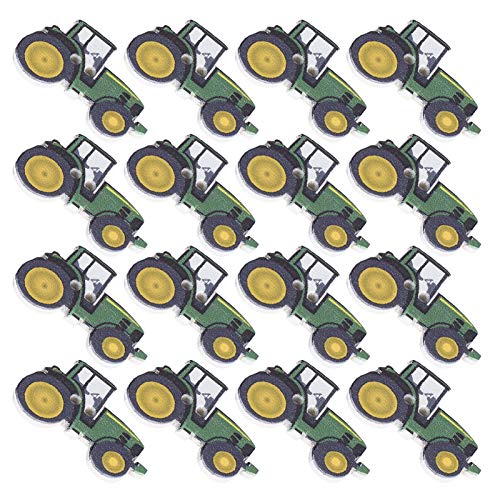 OVAQUIXI Holz Traktor Malmalerei Nähknöpfe für Weihnachtsdekorationen, 150pcs Süße Cartoon -Kleidungszubehör für Kleidung Rucksack Wandtür OVAQUIXI Holz Traktor Malmalerei Nähknöpfe für Weihnachtsdekorationen, 150pcs Süße Cartoon -Kleidungszubehör für Kleidung Rucksack Wandtür von OVAQUIXI