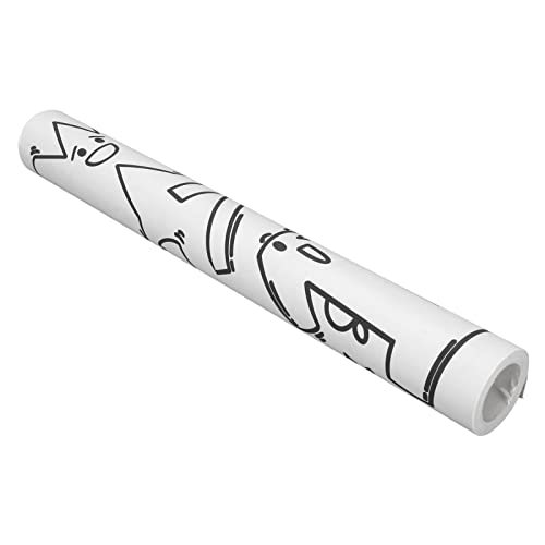 OVAQUIXI Kinderzeichnungsrolle und Buchstabenthema für Bildungshandwerk für, die für Safe Smoothing Paper Roll für Buntstifte, Gelstifte und Marker Ausfärben OVAQUIXI Kinderzeichnungsrolle und Buchstabenthema für Bildungshandwerk für, die für Safe Smoothing Paper Roll für Buntstifte, Gelstifte und Marker Ausfärben von OVAQUIXI