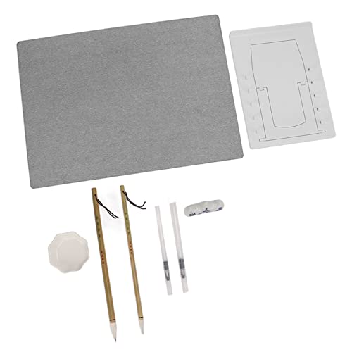 OVAQUIXI Kunstbrett für Wasserlackierung Langlebiger Nicht Gewebter Stoff Kit Zum Lernen, Wassernahrungskarte mit Großen und Kleinen Bürsten, Umweltschutz OVAQUIXI Kunstbrett für Wasserlackierung Langlebiger Nicht Gewebter Stoff Kit Zum Lernen, Wassernahrungskarte mit Großen und Kleinen Bürsten, Umweltschutz von OVAQUIXI