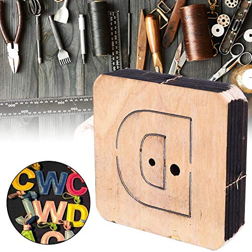 OVAQUIXI Leder Punch Hole Schneiderschneiderungskante Stanzwerkzeug für Lederprojekt Projiziert zu Bedienen und Langlebiges Lebensdauer (D) von OVAQUIXI