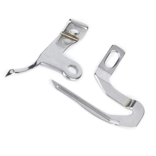 OVAQUIXI Legierter Multifunktionaler Haushaltsnähmaschinen -Überlauf -Looper für Sänger Serger 14U, 2pcs Legierung Looper für Serger 4762, Overlock für HobbyLock 2.0 (Biegung Nadel) von OVAQUIXI