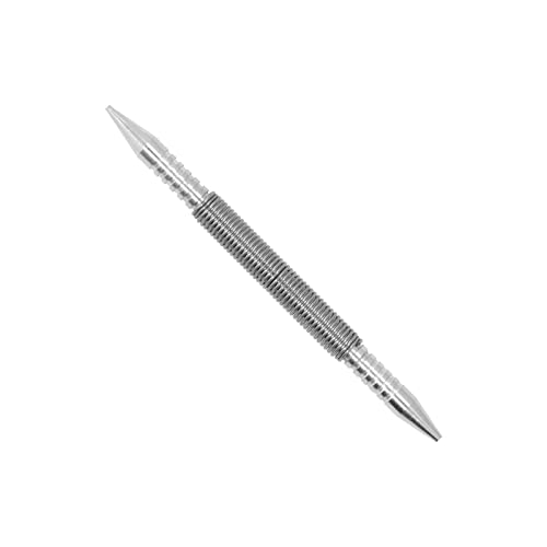 OVAQUIXI Metall Double Head Nagel Setter Punch, Federbelastetes Werkzeug, Ergonomisches Design für Holzbearbeitungsprojekte und Handwerk OVAQUIXI Metall Double Head Nagel Setter Punch, Federbelastetes Werkzeug, Ergonomisches Design für Holzbearbeitungsprojekte und Handwerk von OVAQUIXI