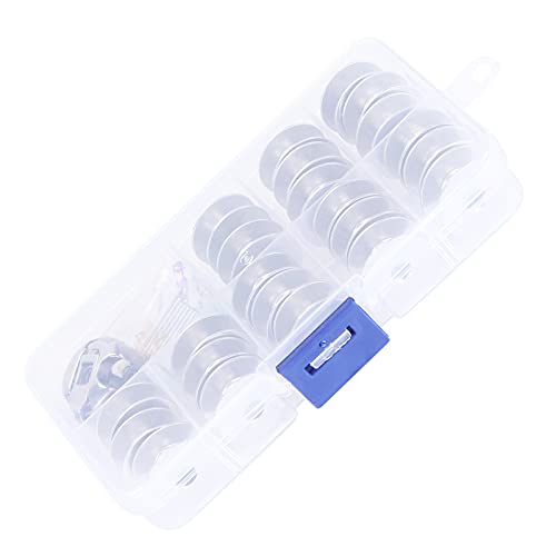 OVAQUIXI Metallnähmaschinen -Spulen -Set Stallnähkit für Haushalt 23 Teile mit Aufbewahrungsbox OVAQUIXI Metallnähmaschinen -Spulen -Set Stallnähkit für Haushalt 23 Teile mit Aufbewahrungsbox von OVAQUIXI