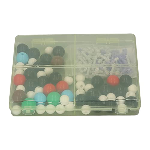 OVAQUIXI Molekulares Modell Kit Buntes PP -Balls 3D -Modellierung Einfacher Demontage, Ideal für die Schullaborausbildung, Anwendbar für Schüler/Lehrer OVAQUIXI Molekulares Modell Kit Buntes PP -Balls 3D -Modellierung Einfacher Demontage, Ideal für die Schullaborausbildung, Anwendbar für Schüler/Lehrer von OVAQUIXI