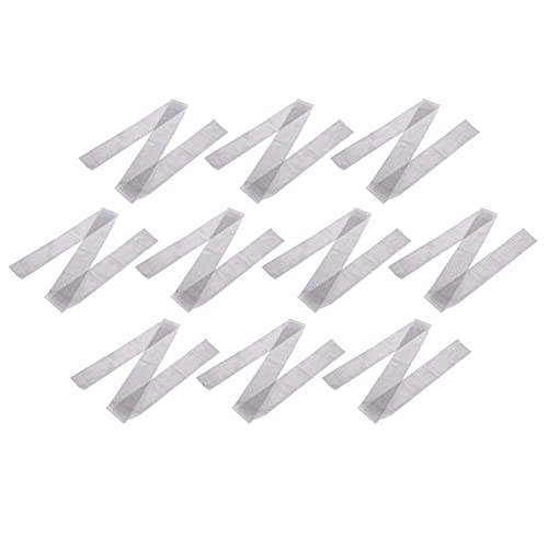 OVAQUIXI Nähen Spitzenbänder Exquisite Handwerksdekoration Netzverkleidung Nähkleidung mit 10 Metern 60 Mm Stadelstapf (Grey-S8) von OVAQUIXI