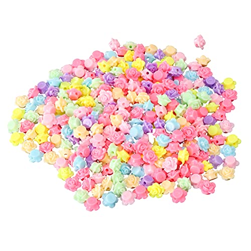 OVAQUIXI Plastik -DIY -Blumenperlen Bastelmittel für Materialversorgungen für Schmuckzubehör, 300 PCS Geeignet für Eltern und Handgefertigtes Handwerk Gemischte Farbe OVAQUIXI Plastik -DIY -Blumenperlen Bastelmittel für Materialversorgungen für Schmuckzubehör, 300 PCS Geeignet für Eltern und Handgefertigtes Handwerk Gemischte Farbe von OVAQUIXI