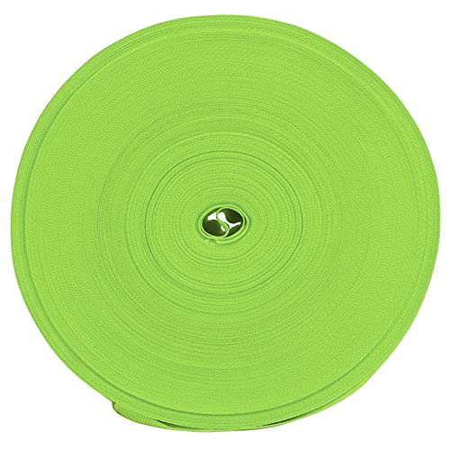OVAQUIXI Reflektierende Bandweiche Langlebig Flexibel für die Verbesserung der Nachtsicherheit für Sport- und Outdoor -Enthusiasten 50 Meter 1 Roll (Leuchtendes Grün) von OVAQUIXI