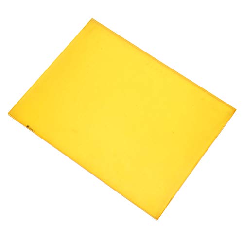 OVAQUIXI Rindfleisch Sehnenplatte Shockabsorbing Lederhandwerkswerkzeug für -Handwerker, 15 X 20 Cm Grundplatte von OVAQUIXI