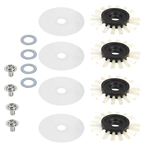 OVAQUIXI Rundenpinselabdeckschraube Waschmaschine Set für Silver Reed SK280 SK840 SK580 Strickmaschinen Ersatzteile für den Professionellen Gebrauch von OVAQUIXI