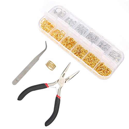 OVAQUIXI Schmuck Making Kit Professionelles Hummerverschluss Set mit Werkzeugen für DIY -Ohrringezubehör Crafting von OVAQUIXI