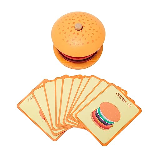 OVAQUIXI Schöne Form Holz Mini Hamburger Stapeling Toy Fast Food Cooking Play Set, Entwickelt Motorische Fähigkeiten und Koordination für über 36 Monate, Geburtstag, Geburtstag OVAQUIXI Schöne Form Holz Mini Hamburger Stapeling Toy Fast Food Cooking Play Set, Entwickelt Motorische Fähigkeiten und Koordination für über 36 Monate, Geburtstag, Geburtstag von OVAQUIXI