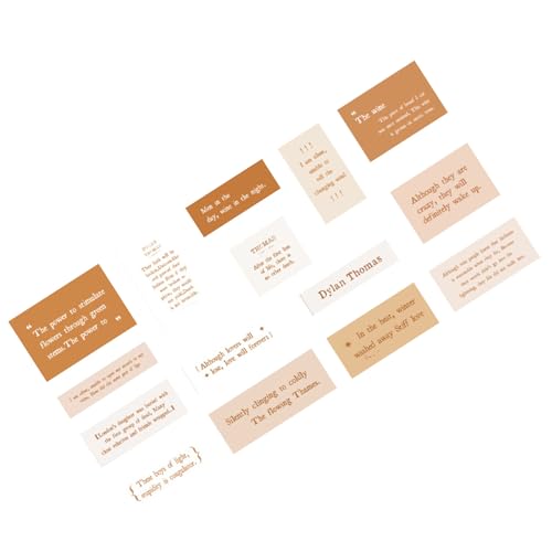 OVAQUIXI Scrapbooking Paper Pad Süße Scrapbook Papers für Handbuch Fotoalbum, 45 Blätter Stilvoller Journaling (ORANGE) von OVAQUIXI