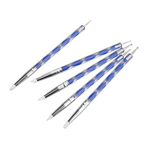 OVAQUIXI Skulpting -Ton -Werkzeug Set mit 5 Acryl Doppelkopf Silikonpunkt Bohrern, Zum Form und Schnitzen, Ideal für Tonkunst, 5 PCs OVAQUIXI Skulpting -Ton -Werkzeug Set mit 5 Acryl Doppelkopf Silikonpunkt Bohrern, Zum Form und Schnitzen, Ideal für Tonkunst, 5 PCs von OVAQUIXI